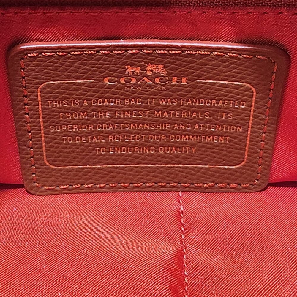 Coach Red Sawyer Crossbody Bag - Picture 7 of 16